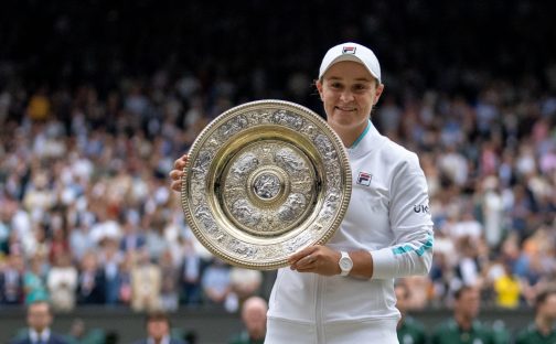 Ashleigh Barty 2021 Wimbledon champion