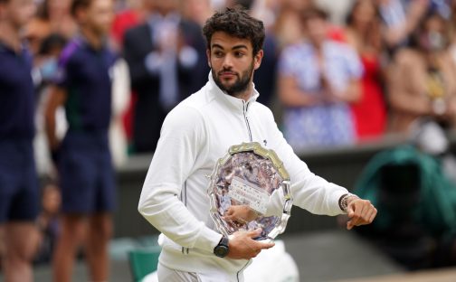 Matteo Berrettini Wimbledon runner-up