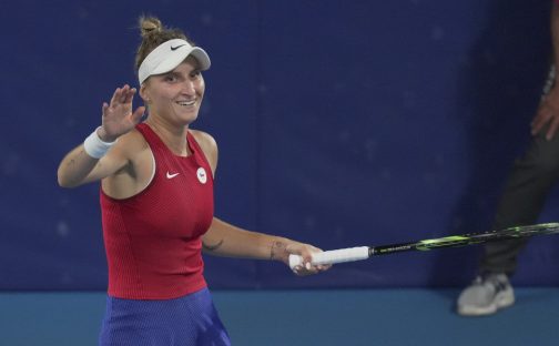 Delight for Marketa Vondrousova