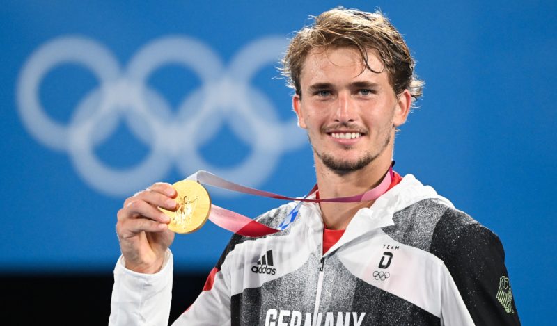 Alexander Zverev Tokyo Olympics gold medallist