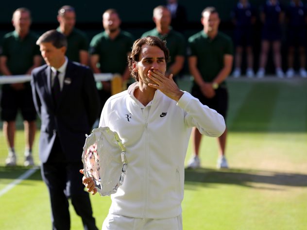Federer was back in the Wimbledon final in 2014, only to lose to Djokovic