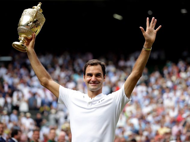But 2017 brought a record eighth Wimbledon men's singles title