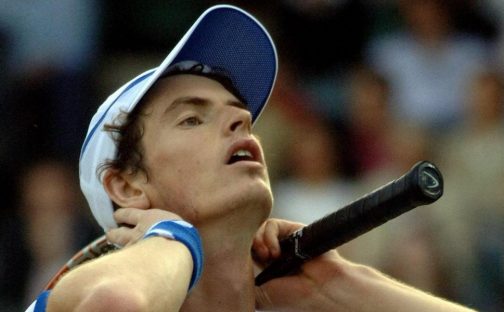 Andy Murray dejected after defeat