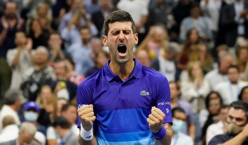 Pure delight for Novak Djokovic