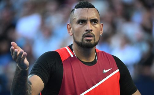 Nick Kyrgios puts on a show