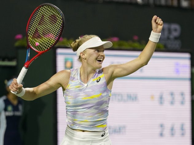 Harriet Dart is the new British number two after reaching the fourth round at Indian Wells