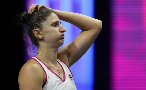 Irina-Camelia Begu feels the heat