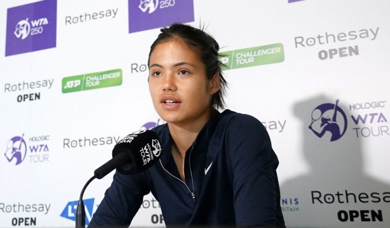 Emma Raducanu's bizarre press conference leaves reporters confused