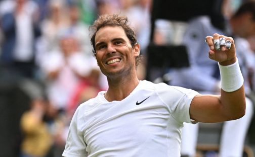 Rafael Nadal celebrations