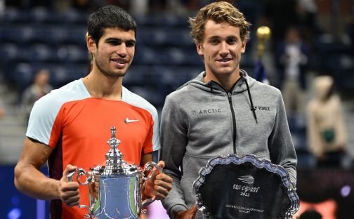US Open finalists Carlos Alcaraz and Casper Ruud
