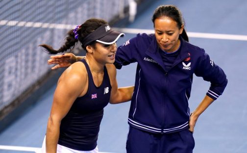 Heather Watson and Anne Keothavong