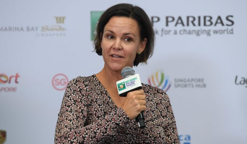 Lindsay Davenport's son making waves on the junior tennis circuit