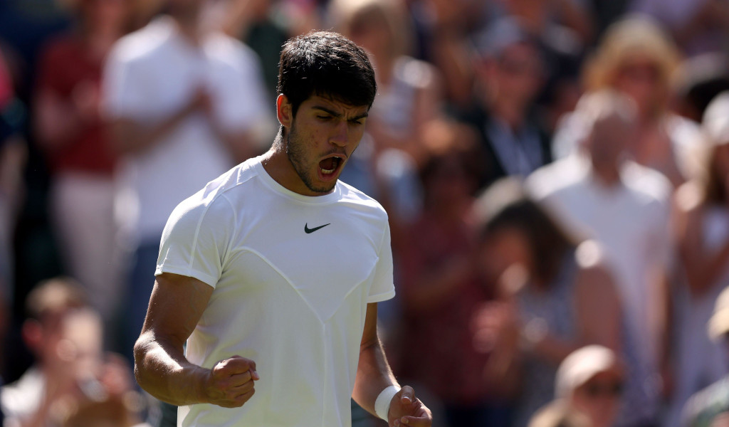 Carlos Alcaraz elated at Wimbledon