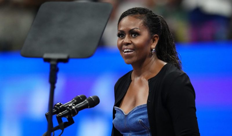 US Open celeb spotting with Michelle Obama