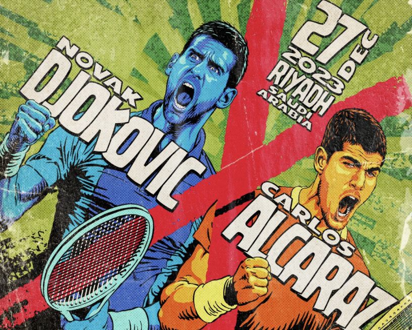 Novak Djokovic vs Carlos Alcaraz in Saudi Arabia on December 27
