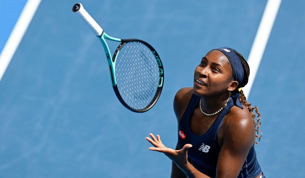 Coco Gauff is on the march at teh start of 2024