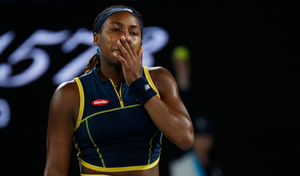 Coco Gauff reveals how her boyfriend helped her to get over Australian