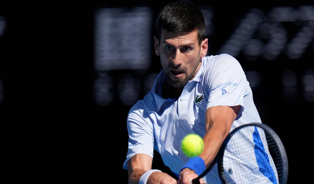 Novak Djokovic backhand