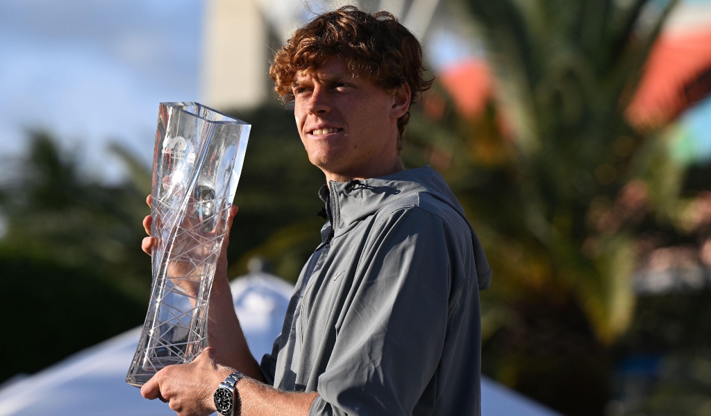 Jannik Sinner joined some tennis greats by achieving a special feat