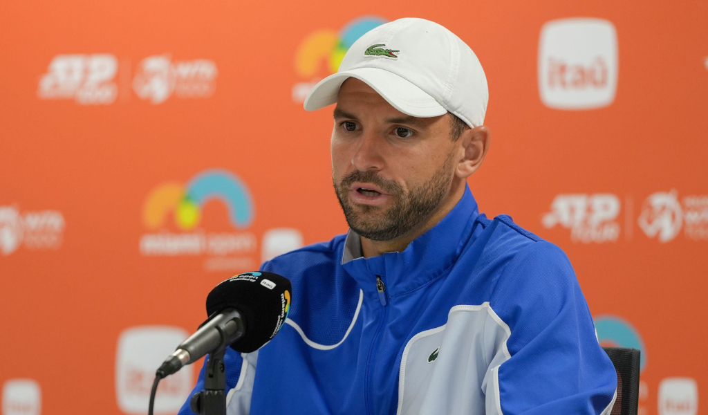 Grigor Dimitrov press conference