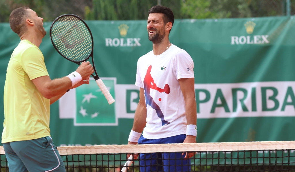 Novak Djokovic returns to action in Monte Carlo