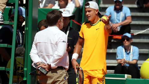 Holger Rune was the latest player dragged into controversy in Monte Carlo this week