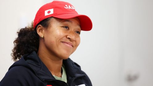Naomi Osaka is back in action for Japan in the Billie Jean King Cup
