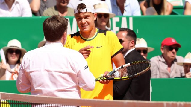 Holger Rune was handed a controversial unsportsmanlike conduct warning
