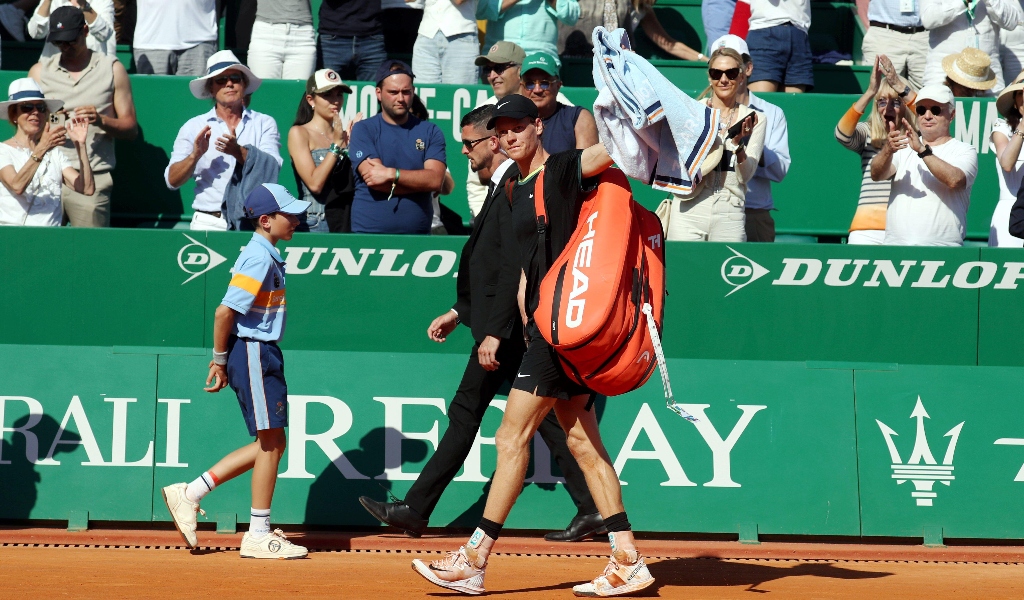Jannik Sinner was affected by a controversial line call in Monte Carlo