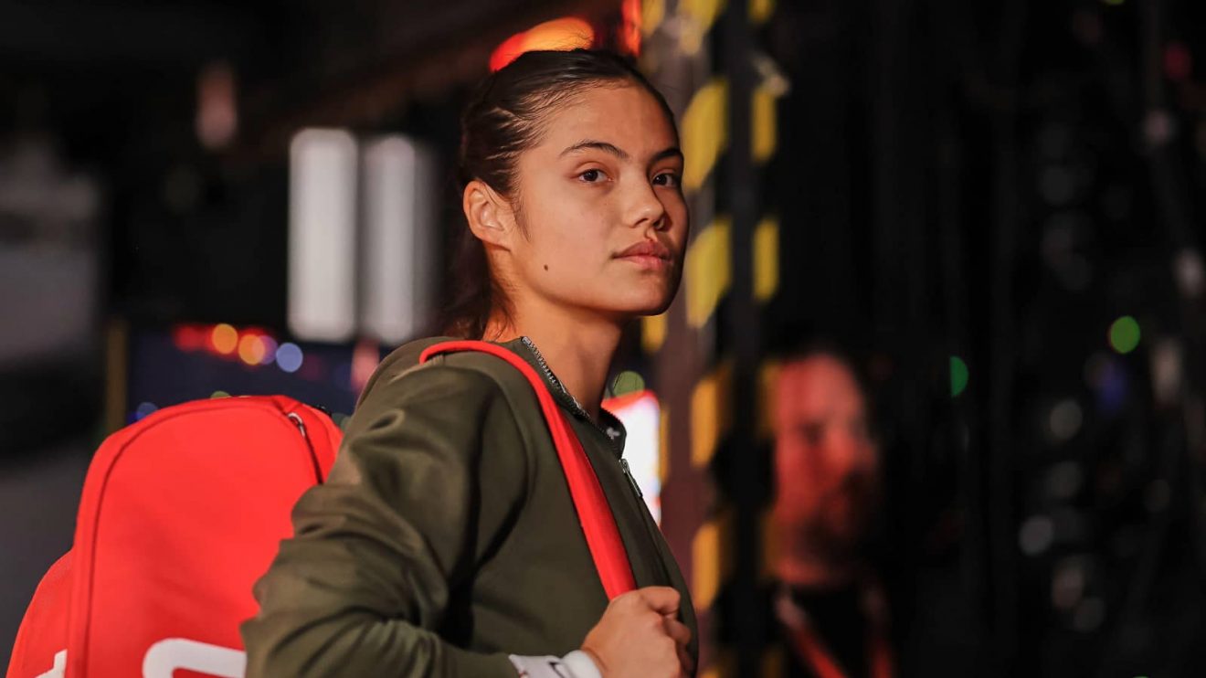 Pictured: Emma Raducanu