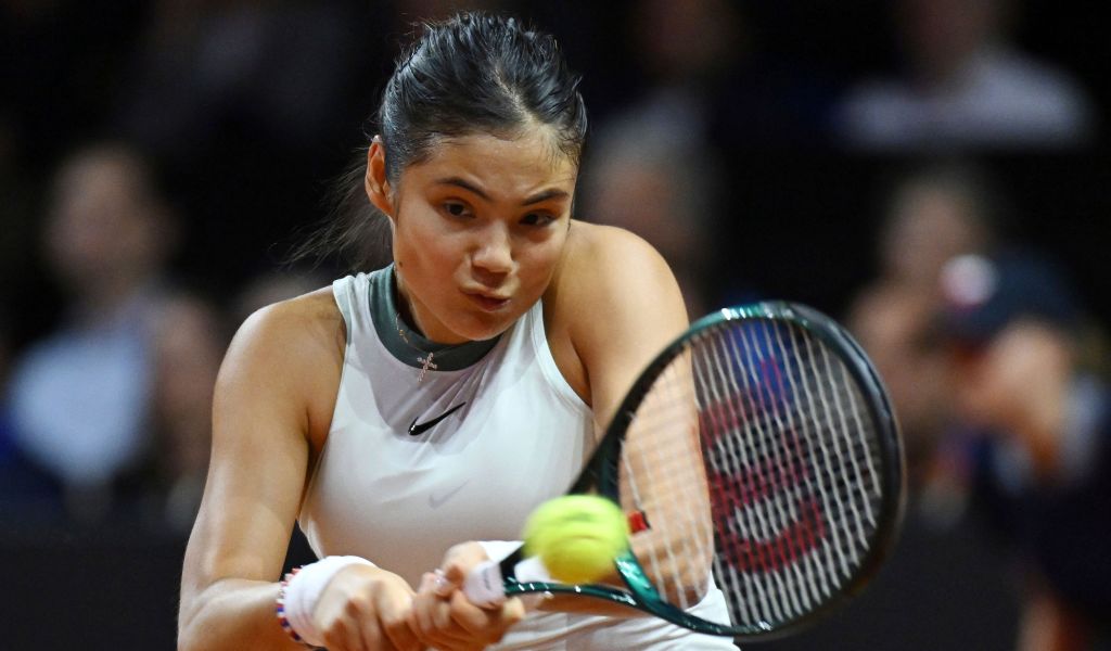 Emma Raducanu in sparkling form in Stuttgart