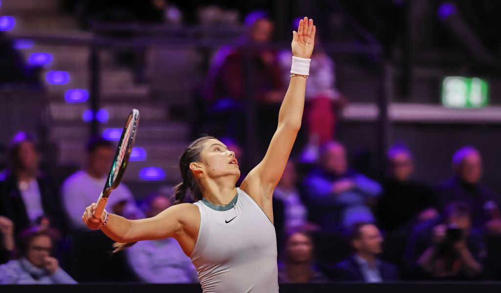 Emma Raducanu's serve has become a major weapon