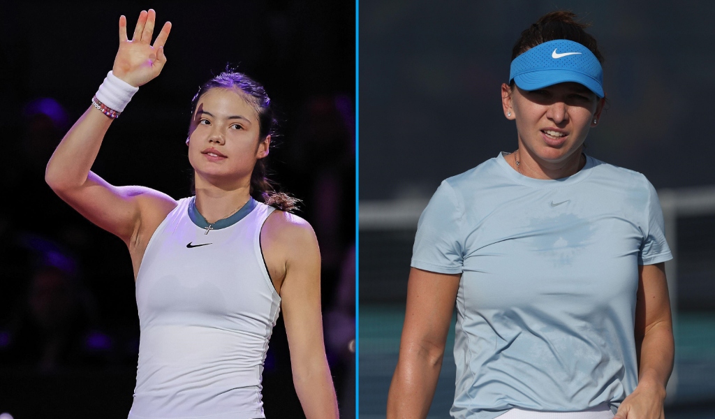 Emma Raducanu Simona Halep