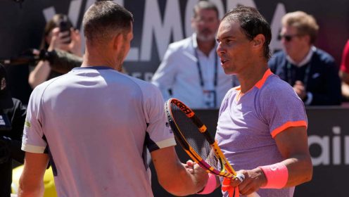 Hubert Hurkacz Rafael Nadal