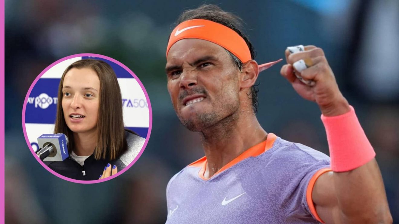 Iga Swiatek and Rafael Nadal