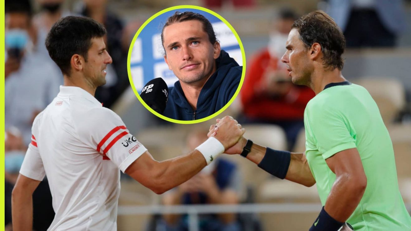 Alexander Zverev on Novak Djokovic and Rafael Nadal