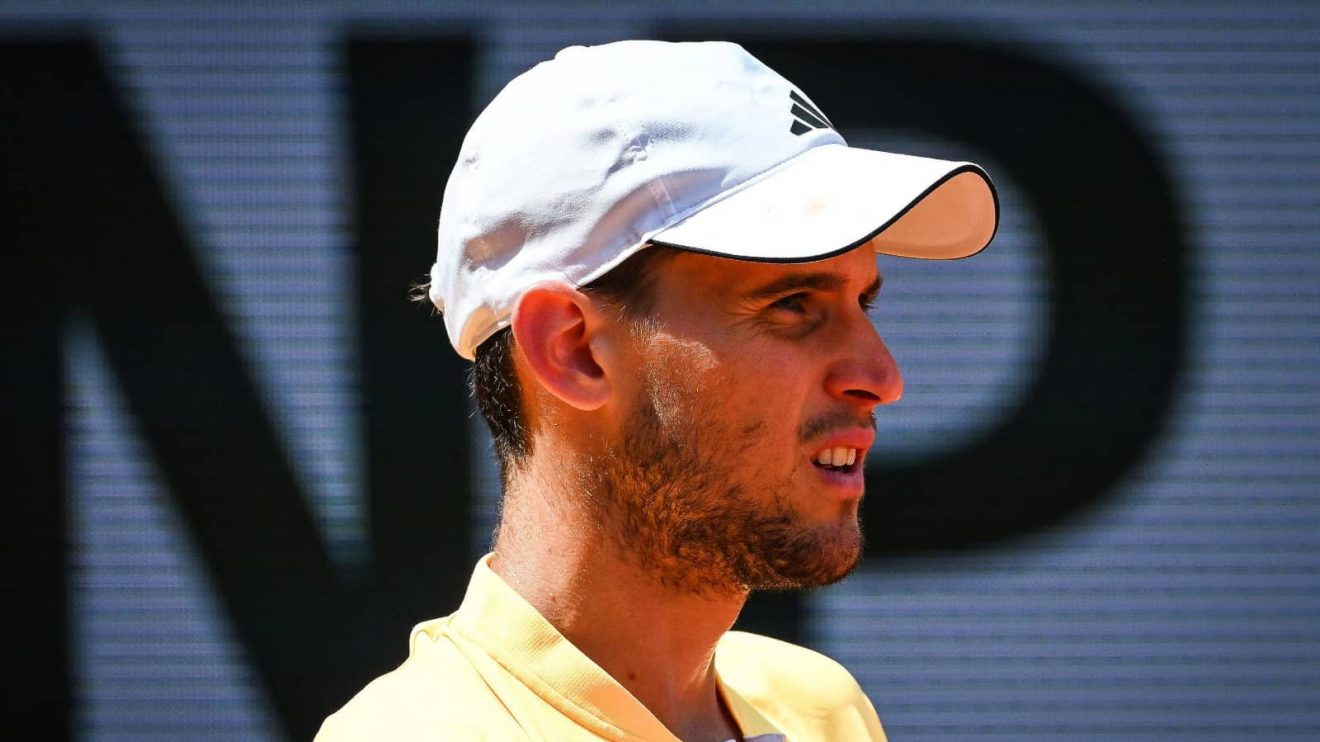 Dominic THIEM of Austria during first qualifying day of Roland-Garros 2024, ATP and WTA Grand Slam tennis tournament on May 20, 2024 at Roland-Garros stadium in Paris, France