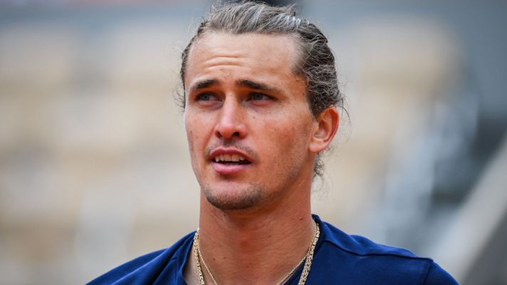 Alexander Zverev practice