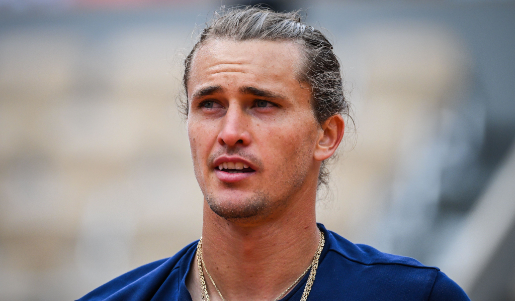 Alexander Zverev practice