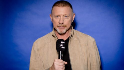 Eurosport tennis expert Boris Becker