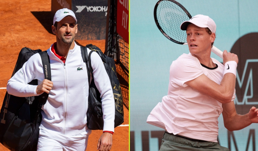 Novak Djokovic Jannik Sinner