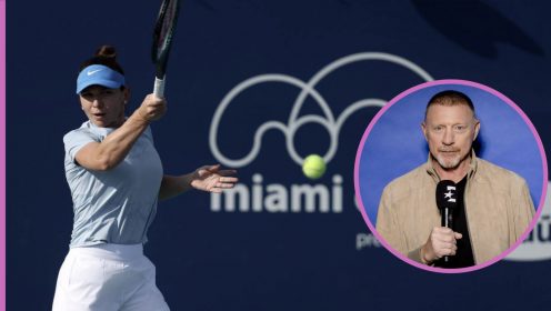 Boris Becker speaks out in support of Simona Halep