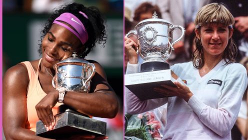 Serena Williams and Chris Evert are the two oldest French Open champions