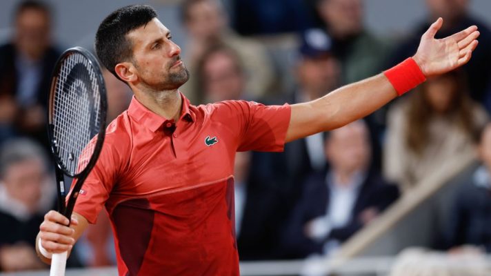 Novak Djokovic not happy with a French Open spectator