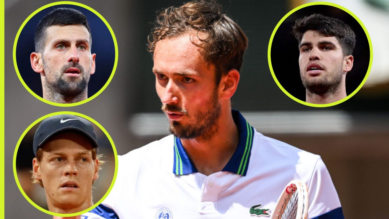 Daniil Medvedev on Novak Djokovic, Jannik Sinner and Carlos Alcaraz