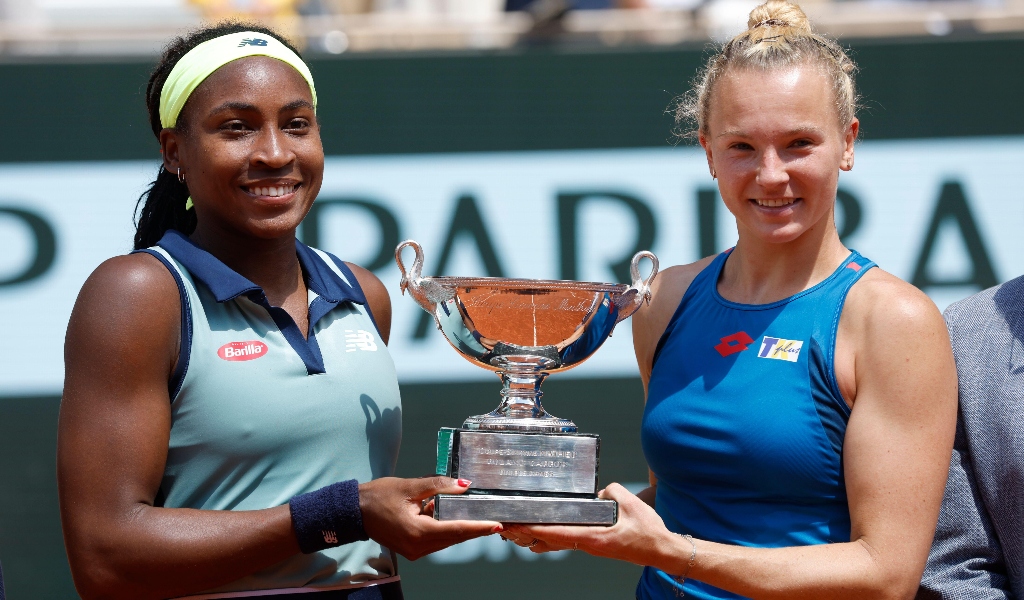 Coco Gauff French Open doubles