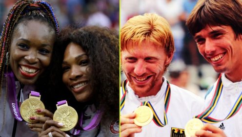 Williams Sisters, Boris Becker and Michael Stich