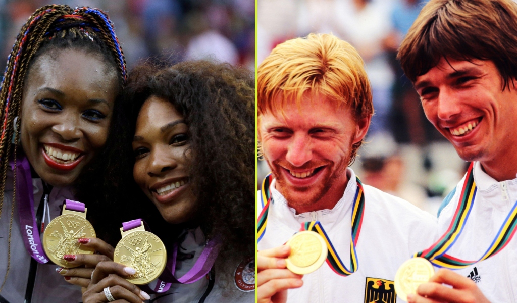 Williams Sisters, Boris Becker and Michael Stich