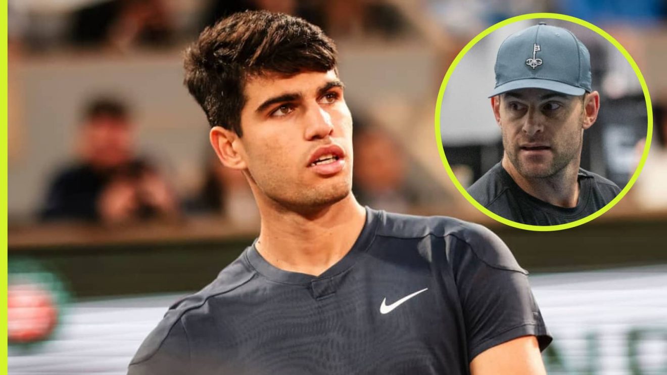 Andy Roddick has spoken about Carlos Alcaraz., Novak Djokovic, Rafael Nadal and Roger Federer