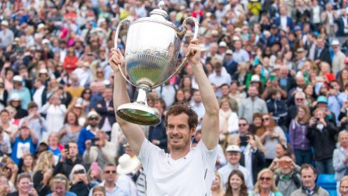 Andy Murray at the Queen's Club.